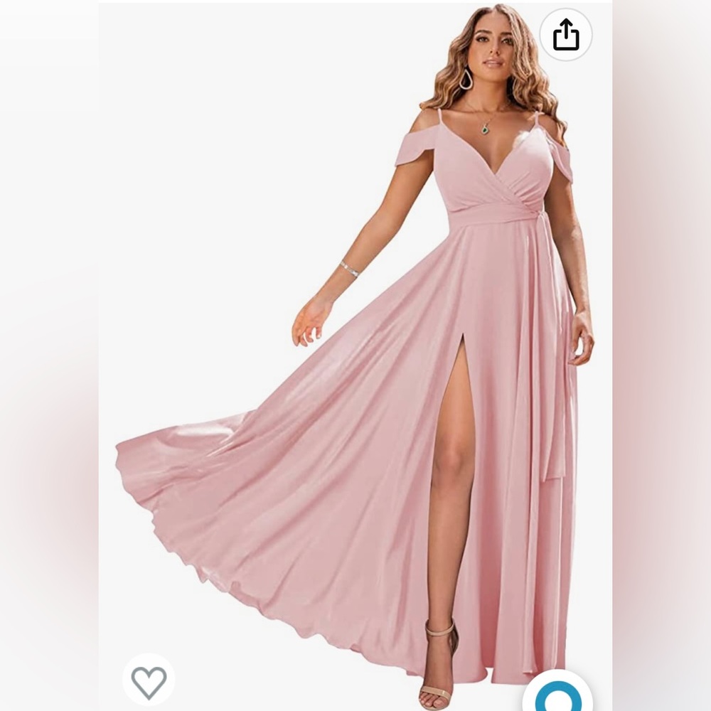 Bridesmaid dress in PINK!